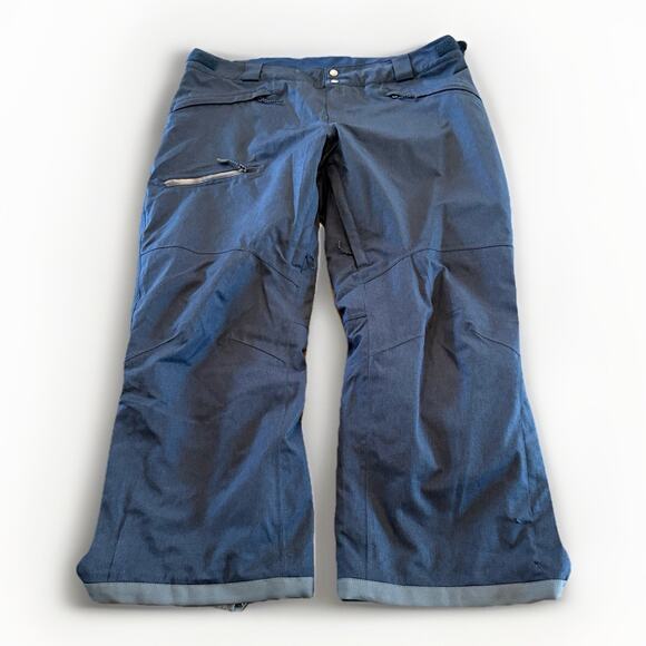 Columbia Mens Navy Cushman CREST Omni-Tech Ski Snowboard Pants XL Short WM1270 - Picture 1 of 9